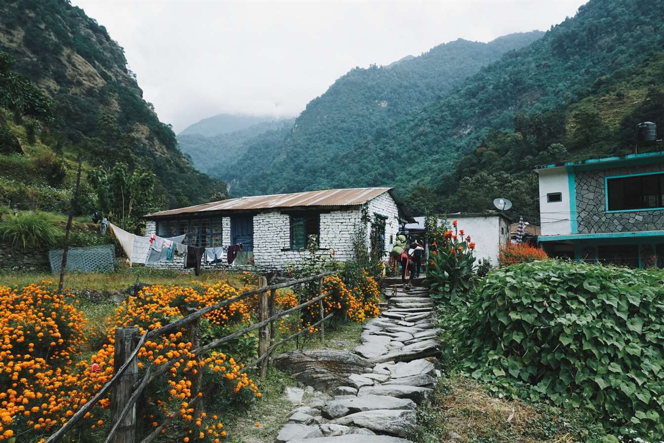 old town in nepal