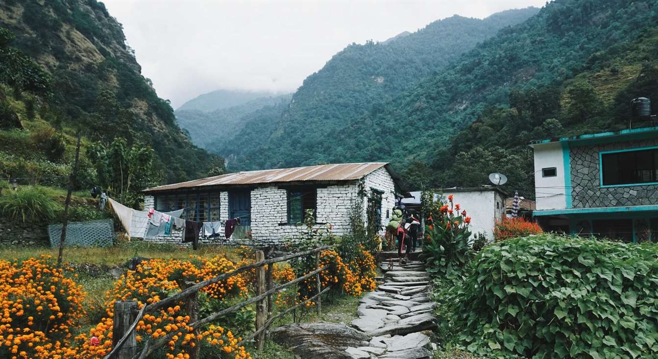 old town in nepal