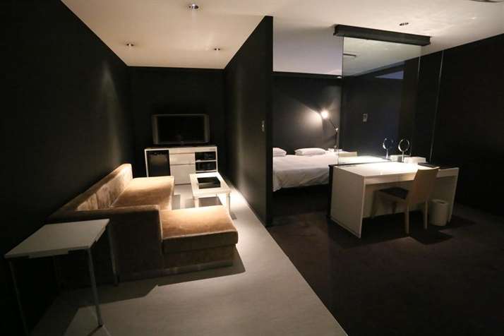 hotel room in The Screen hotel